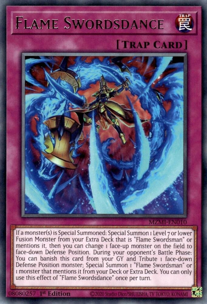 Image for Flame Swordsdance (MZMI-EN010) (MZMI) - YuGiOh