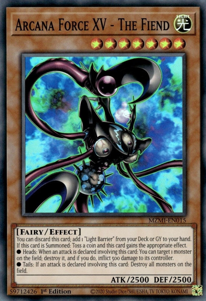 Image for Arcana Force XV - The Fiend (MZMI-EN015) (MZMI) - YuGiOh
