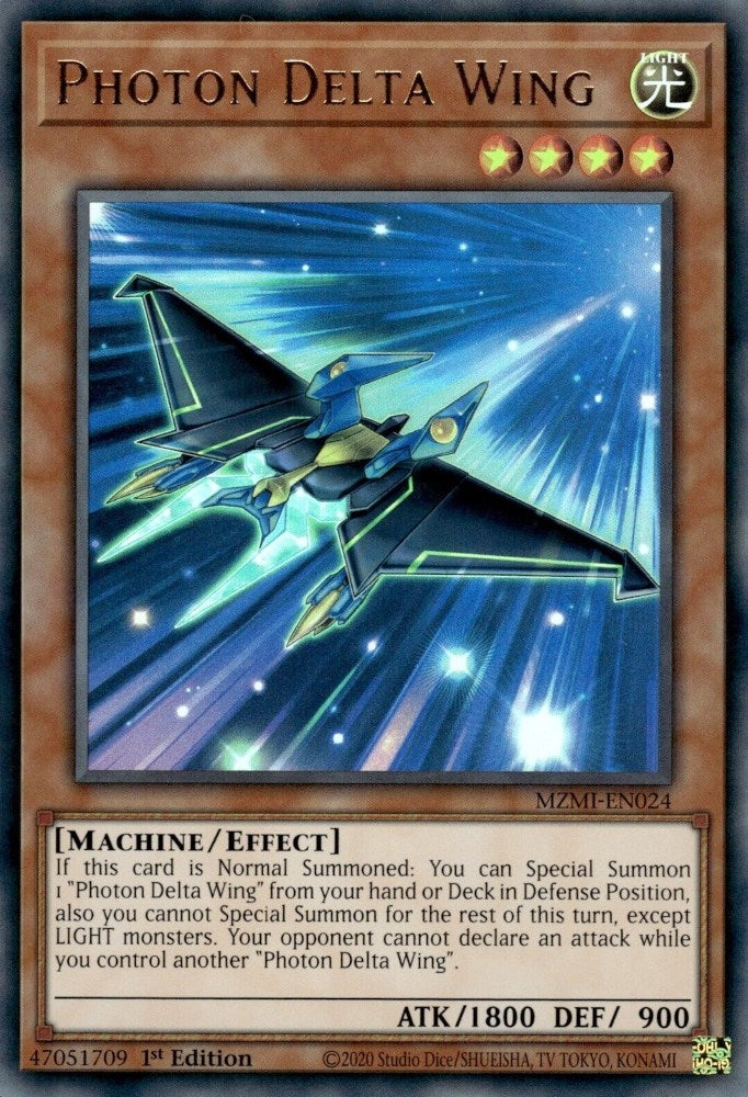 Image for Photon Delta Wing (MZMI-EN024) (MZMI) - YuGiOh