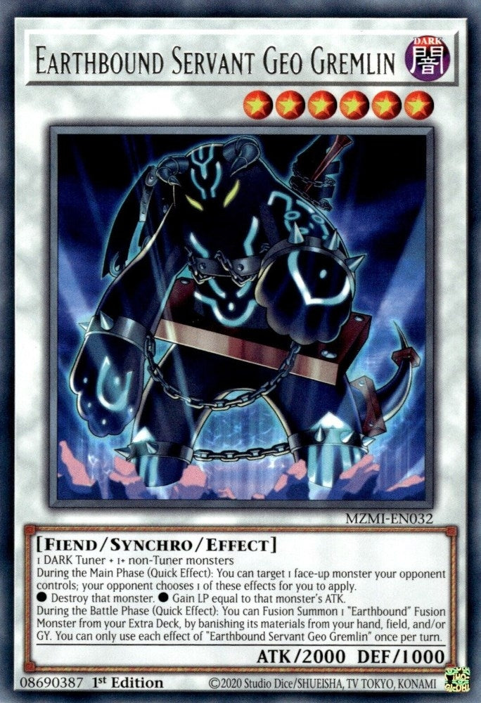 Image for Earthbound Servant Geo Gremlin (MZMI-EN032) (MZMI) - YuGiOh