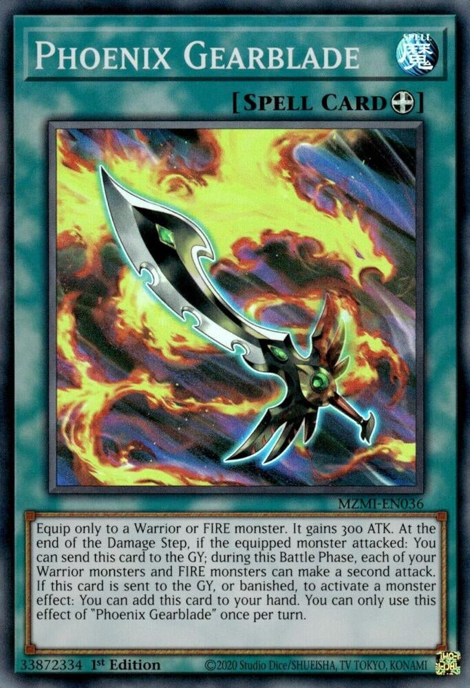 Image for Phoenix Gearblade (MZMI-EN036) (MZMI) - YuGiOh