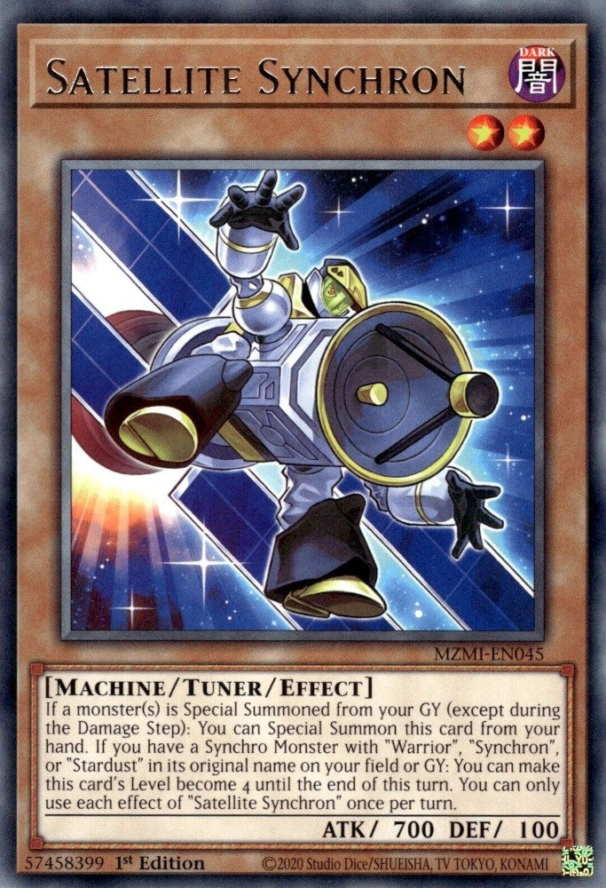 Image for Satellite Synchron (MZMI-EN045) (MZMI) - YuGiOh