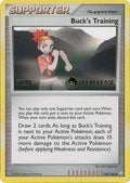 Image for Buck's Training - 130/146 (Prerelease) [Staff] (130) (MCAP) - Pokemon