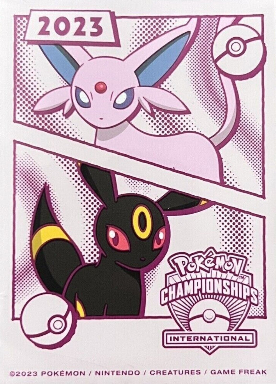 Image for Pokemon TCG: 2023 European International Championship Card Sleeves (65 Pack) - Card Sleeves
