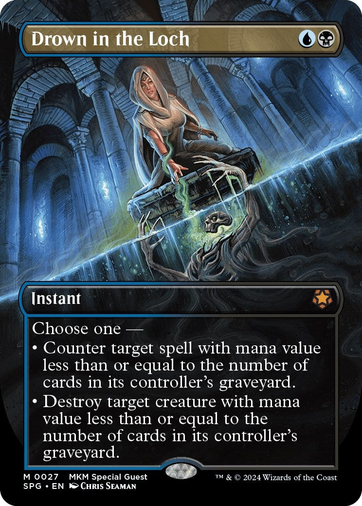 Image for Drown in the Loch (Borderless) (27) (Special Guests) - Magic: The Gathering