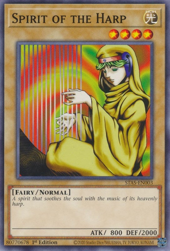 Image for Spirit of the Harp (STAS-EN003) (TPSS) - YuGiOh