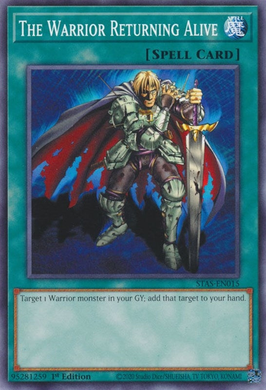 Image for The Warrior Returning Alive (STAS-EN015) (TPSS) - YuGiOh