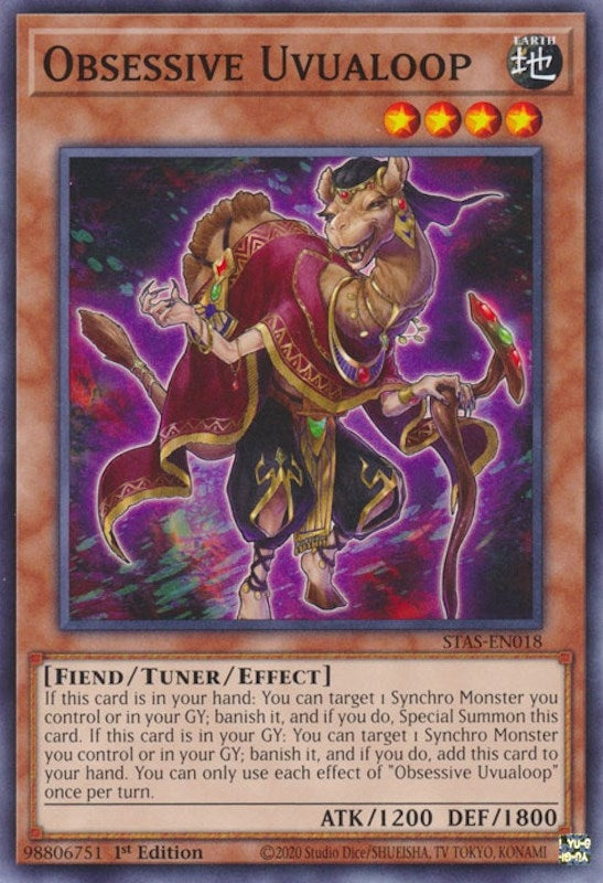 Image for Obsessive Uvualoop (STAS-EN018) (TPSS) - YuGiOh