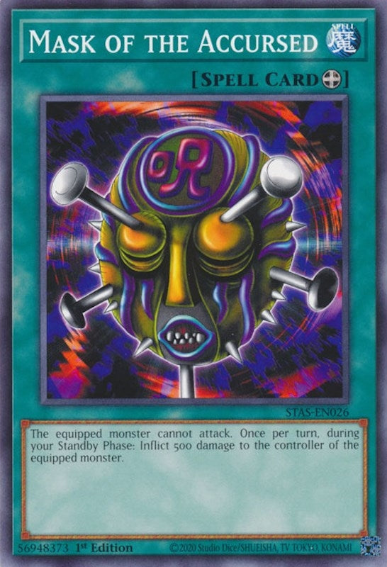 Image for Mask of the Accursed (STAS-EN026) (TPSS) - YuGiOh