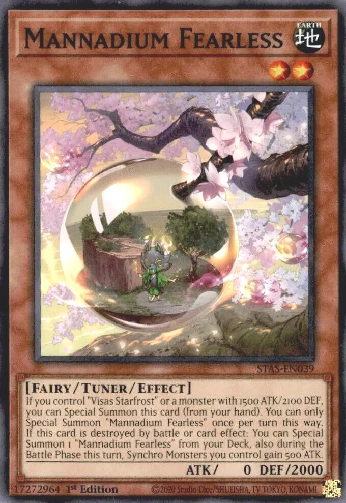 Image for Mannadium Fearless (STAS-EN039) (STAS-EN039) (TPSS) - YuGiOh