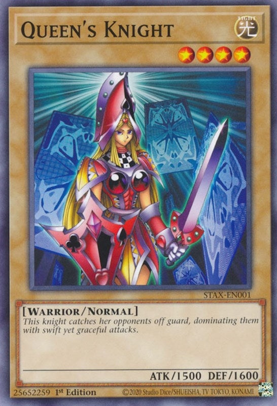 Image for Queen's Knight (STAX-EN001) (TPSS) - YuGiOh