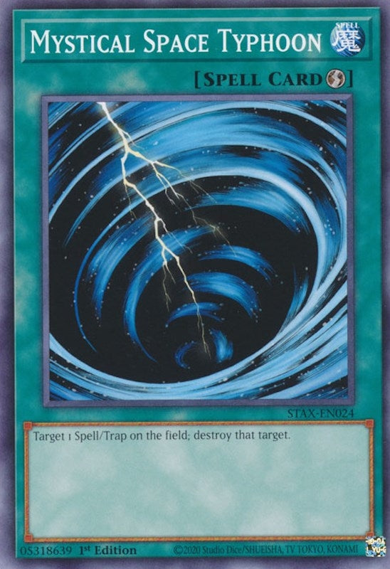 Image for Mystical Space Typhoon (STAX-EN024) (TPSS) - YuGiOh