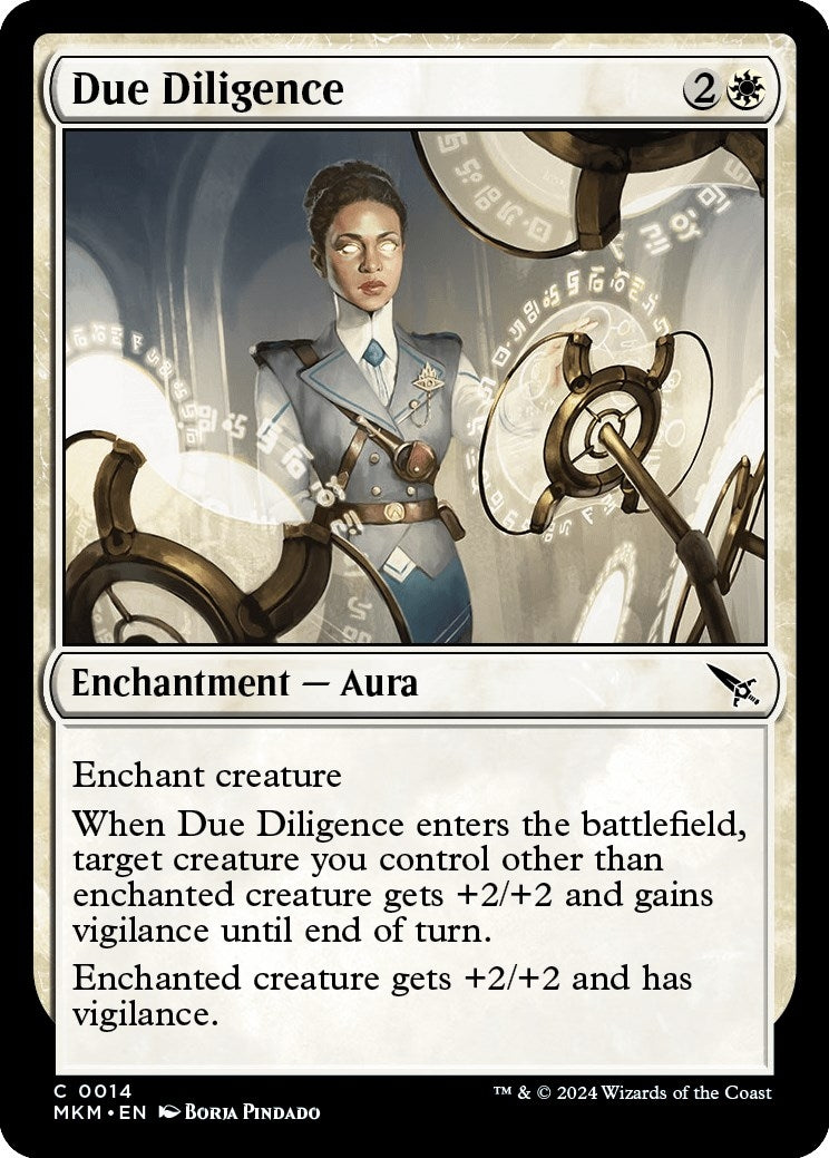 Image for Due Diligence (14) (Murders at Karlov Manor) - Magic: The Gathering