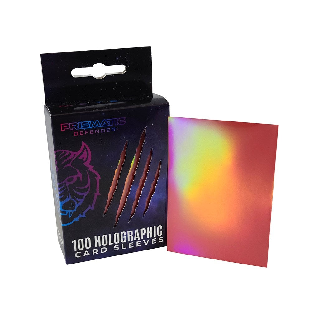 Image for Holographic Sleeves - Red / Oracle (100-Pack) - Card Sleeves