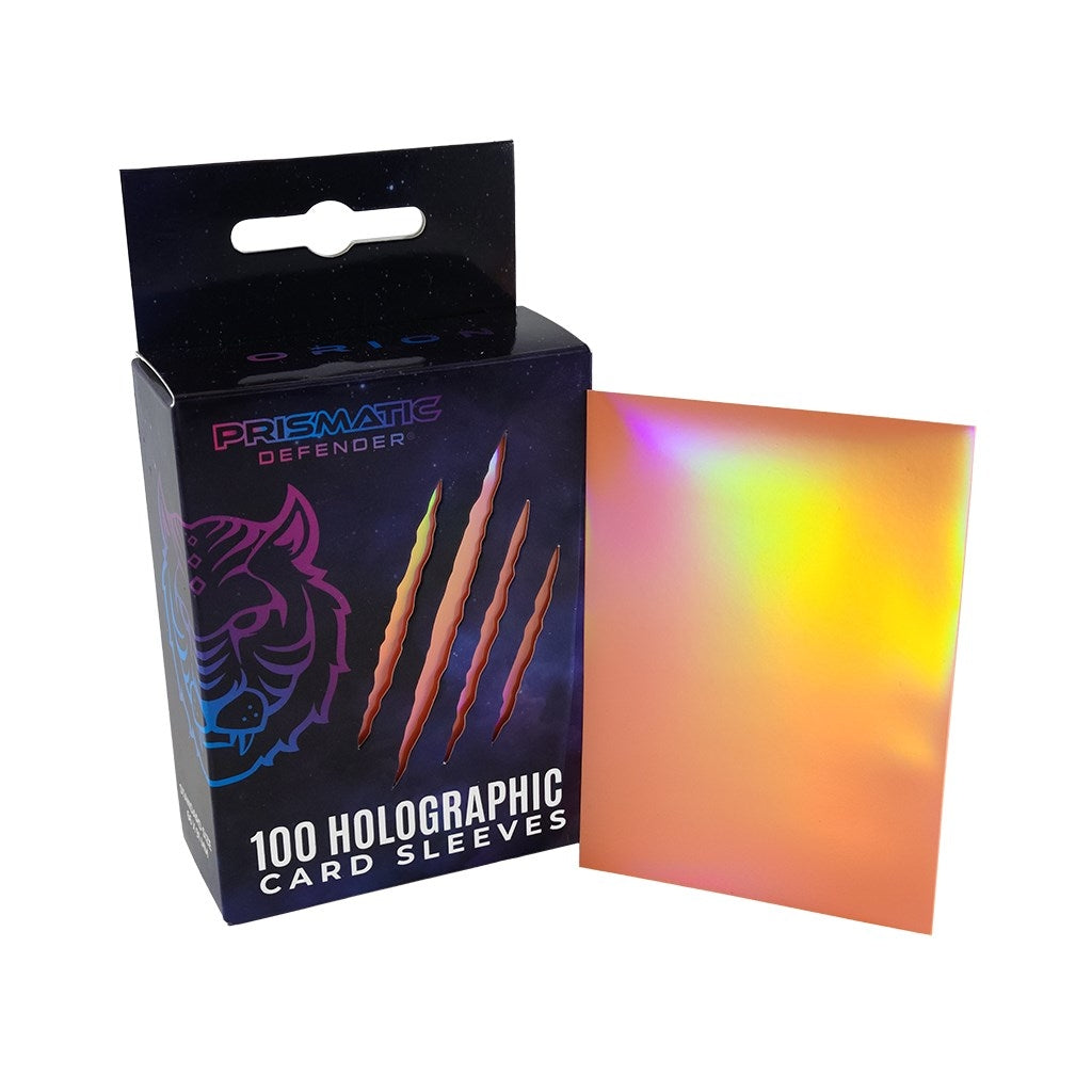 Image for Holographic Sleeves - Orange / Oracle (100-Pack) - Card Sleeves