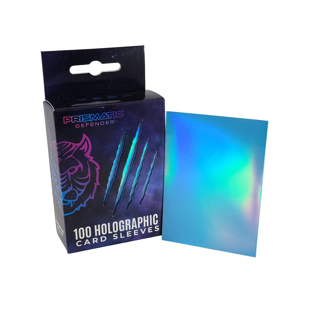 Image for Holographic Sleeves - Light Blue / Oracle (100-Pack) - Card Sleeves