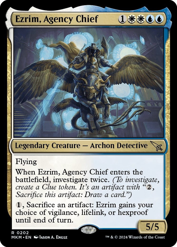Image for Ezrim, Agency Chief (202) (Murders at Karlov Manor) - Magic: The Gathering