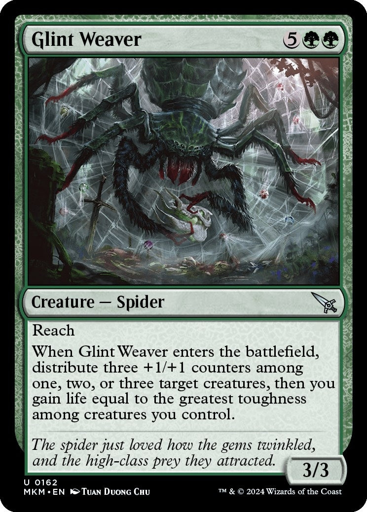 Image for Glint Weaver (162) (Murders at Karlov Manor) - Magic: The Gathering