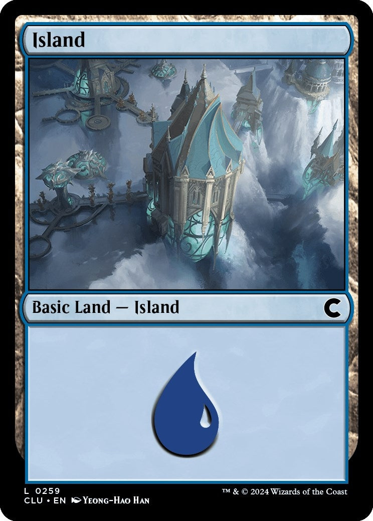 Image for Island (0259) (259) (Ravnica: Clue Edition) - Magic: The Gathering