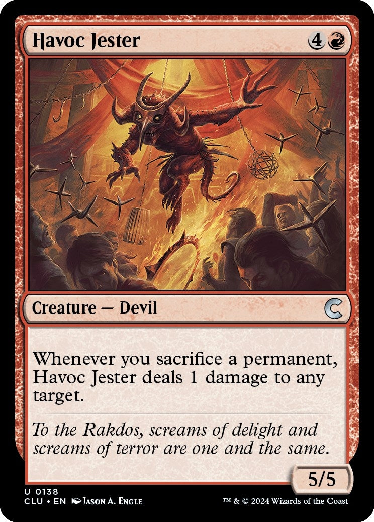 Image for Havoc Jester (138) (Ravnica: Clue Edition) - Magic: The Gathering