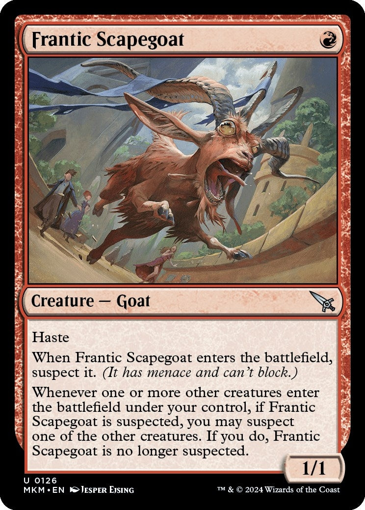 Image for Frantic Scapegoat (126) (Murders at Karlov Manor) - Magic: The Gathering