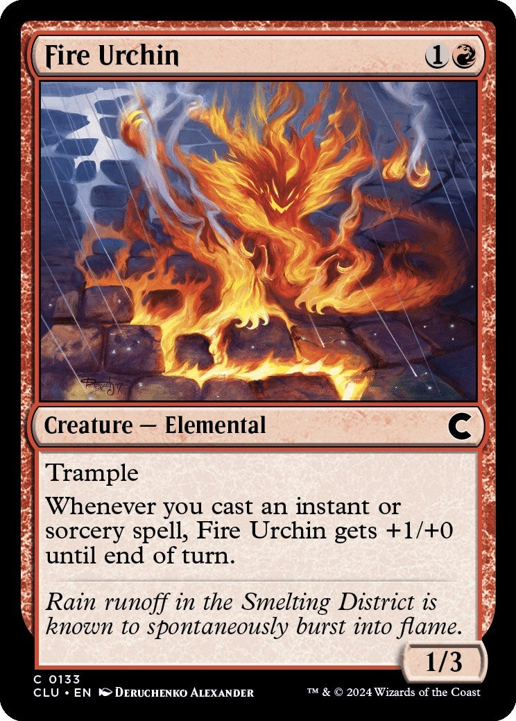 Image for Fire Urchin (133) (Ravnica: Clue Edition) - Magic: The Gathering