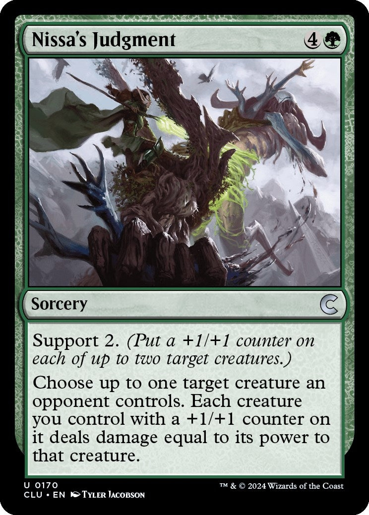 Nissa's Judgment (170) (Ravnica: Clue Edition)