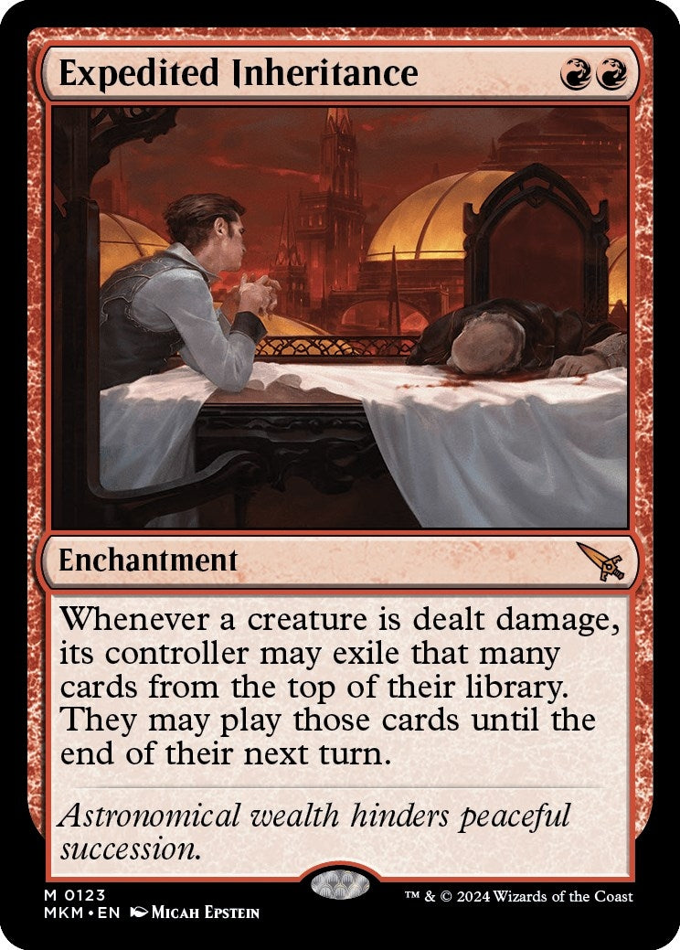 Image for Expedited Inheritance (123) (Murders at Karlov Manor) - Magic: The Gathering