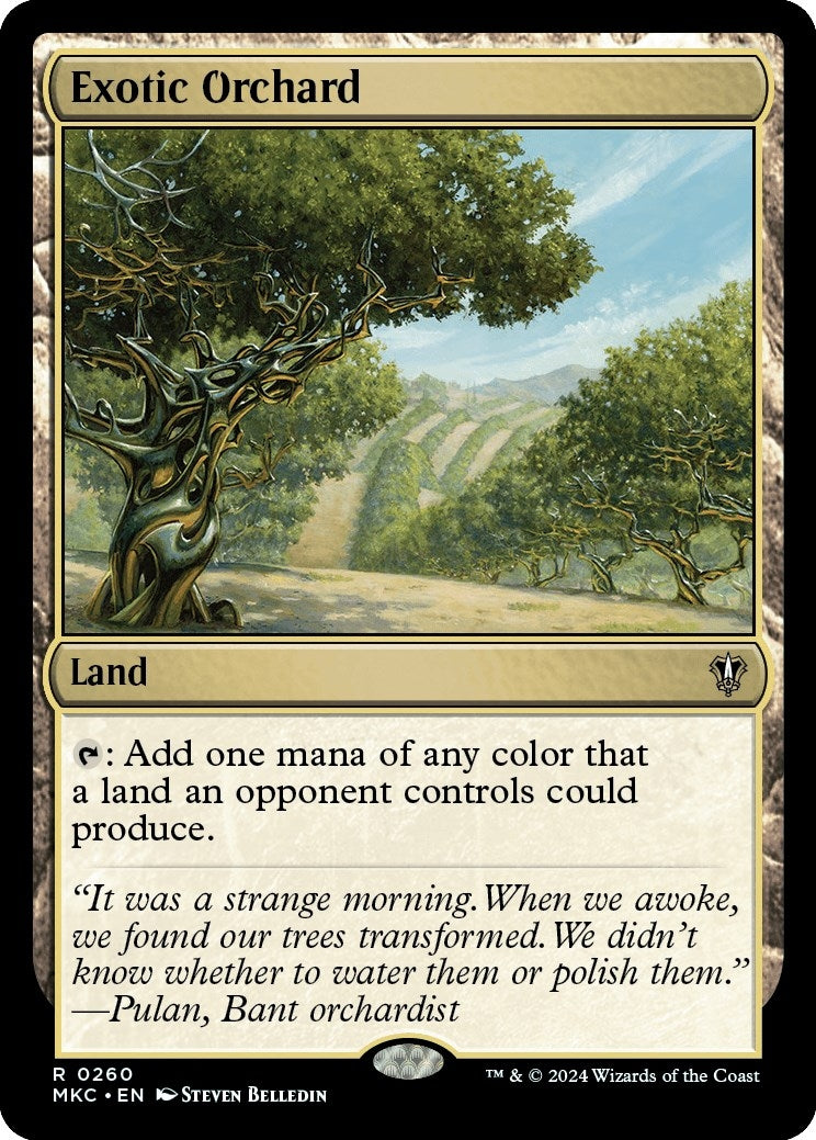 Image for Exotic Orchard (260) (Murders at Karlov Manor) - Magic: The Gathering