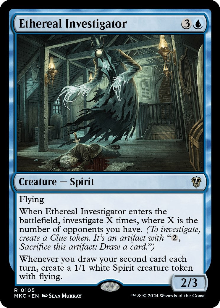 Image for Ethereal Investigator (105) (Murders at Karlov Manor) - Magic: The Gathering