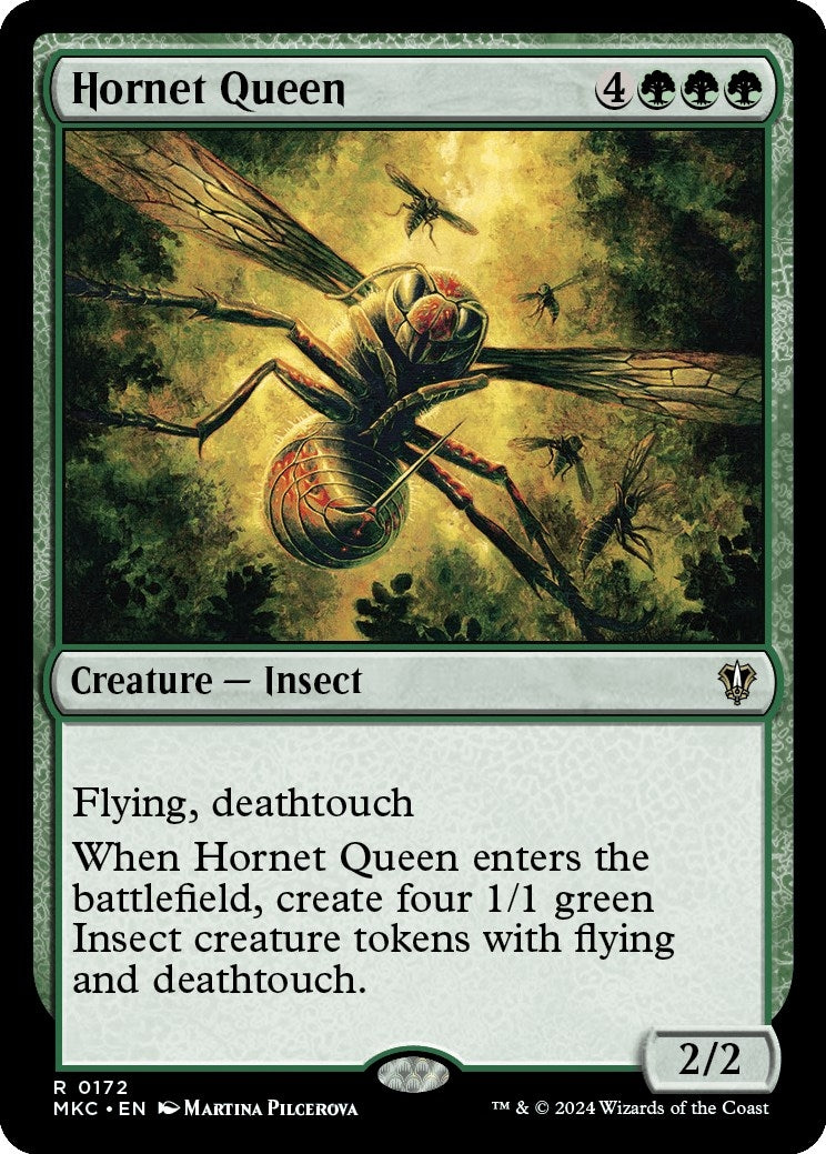 Image for Hornet Queen (172) (Murders at Karlov Manor) - Magic: The Gathering