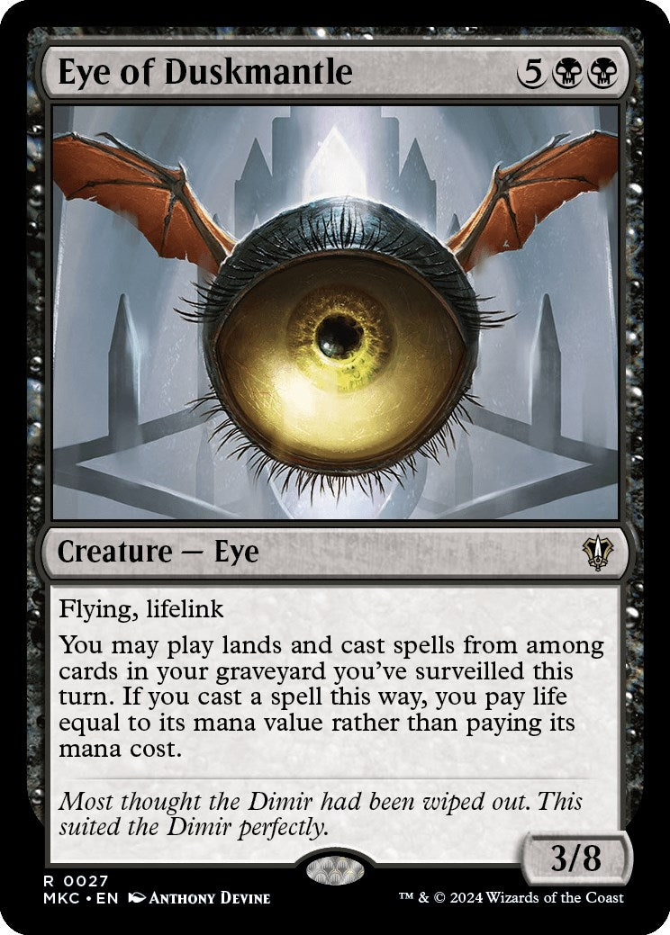Image for Eye of Duskmantle (27) (Murders at Karlov Manor) - Magic: The Gathering