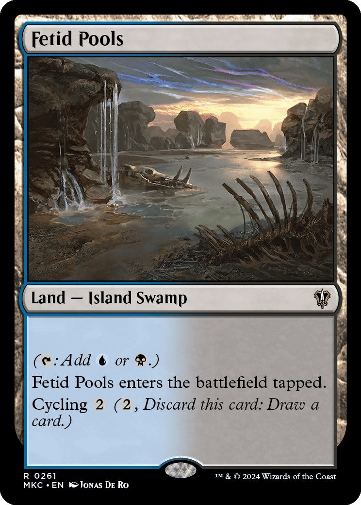 Image for Fetid Pools (261) (Murders at Karlov Manor) - Magic: The Gathering