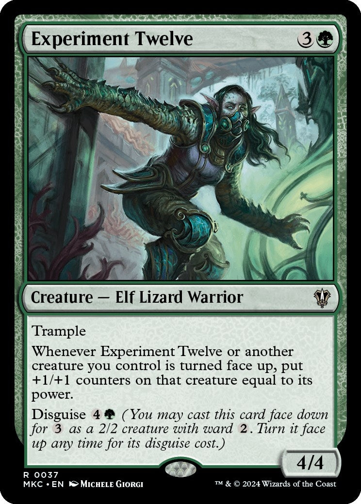 Image for Experiment Twelve (37) (Murders at Karlov Manor) - Magic: The Gathering