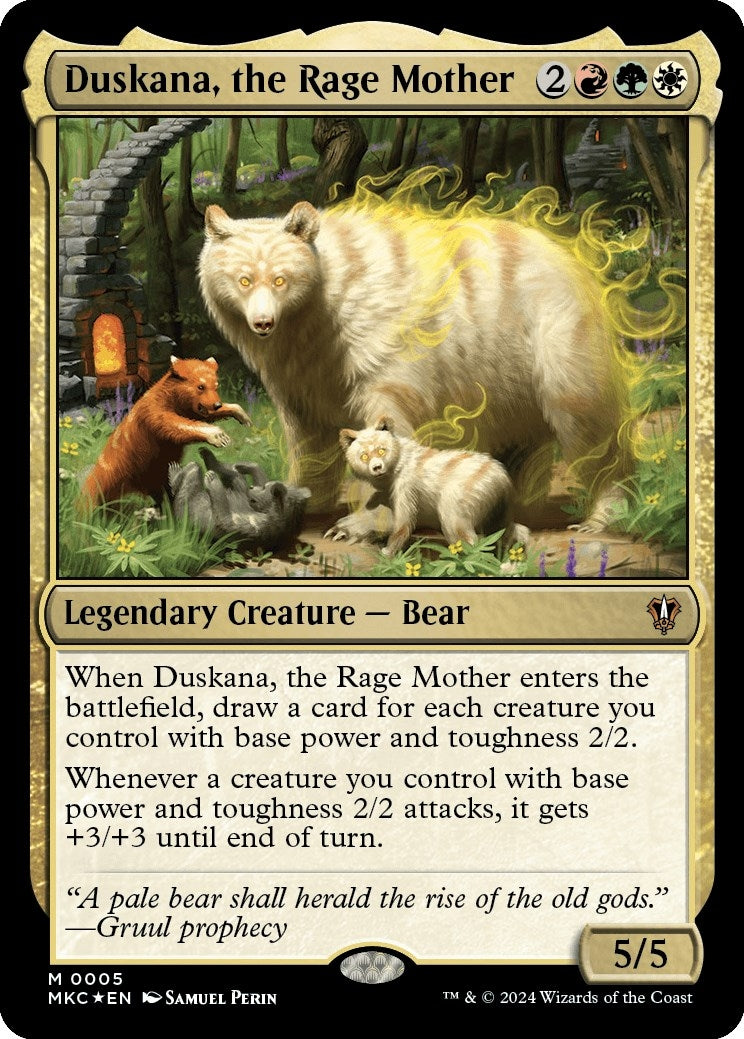 Image for Duskana, the Rage Mother (5) (Murders at Karlov Manor) - Magic: The Gathering