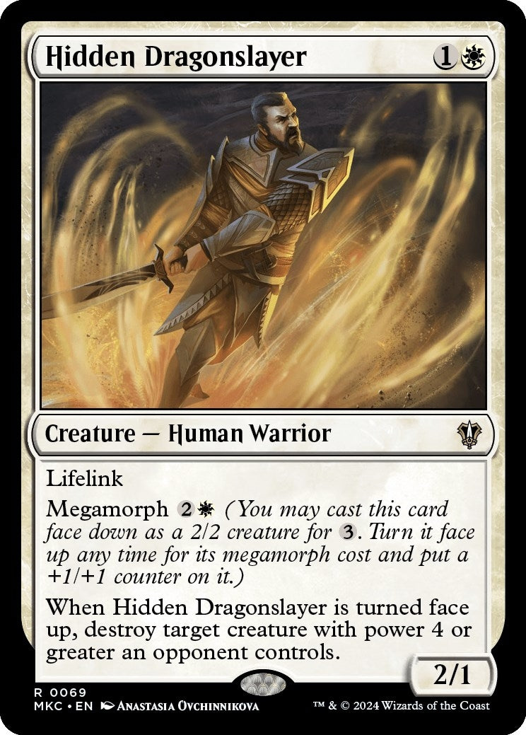 Image for Hidden Dragonslayer (69) (Murders at Karlov Manor) - Magic: The Gathering