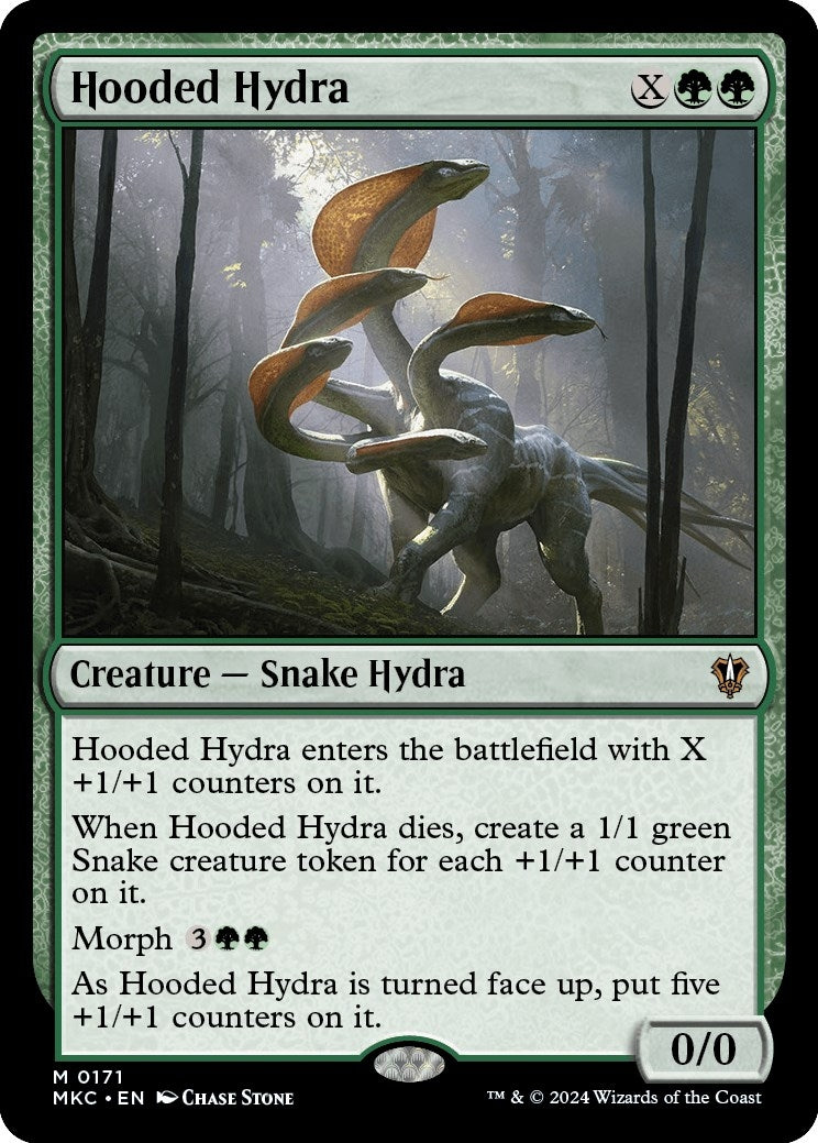 Image for Hooded Hydra (171) (Murders at Karlov Manor) - Magic: The Gathering
