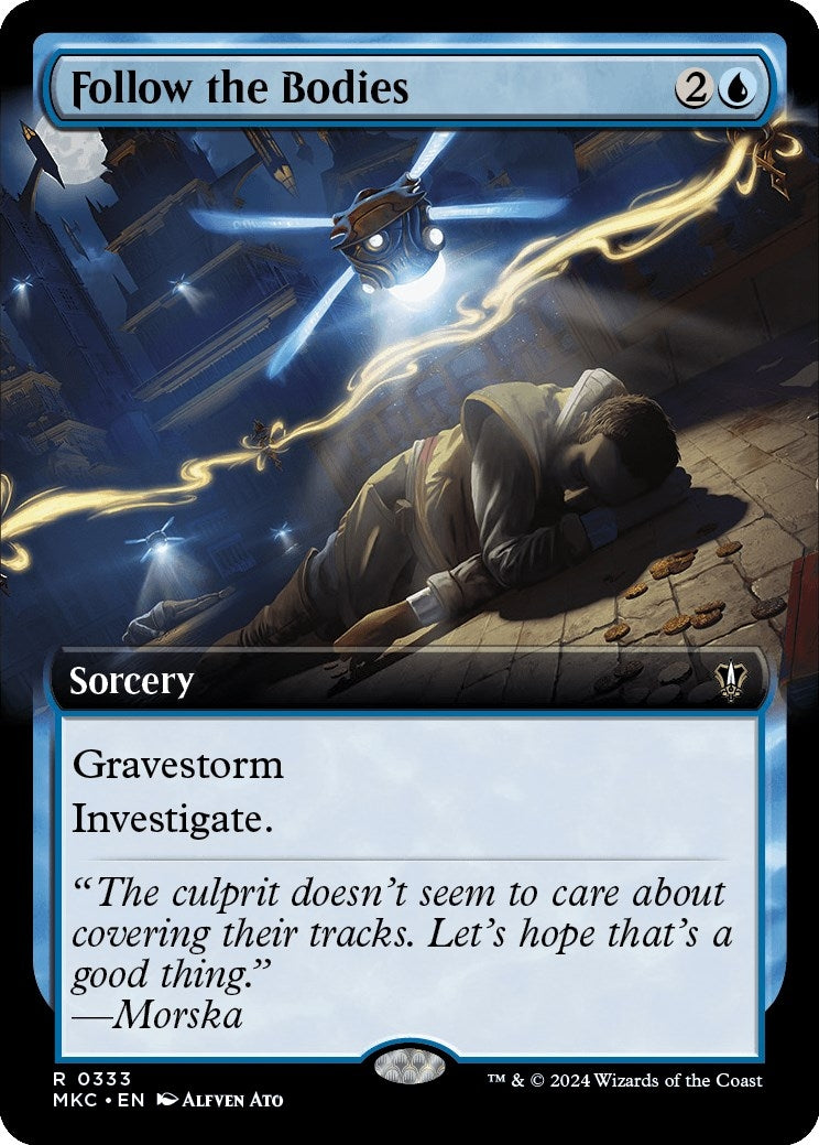 Image for Follow the Bodies (Extended Art) (333) (Murders at Karlov Manor) - Magic: The Gathering