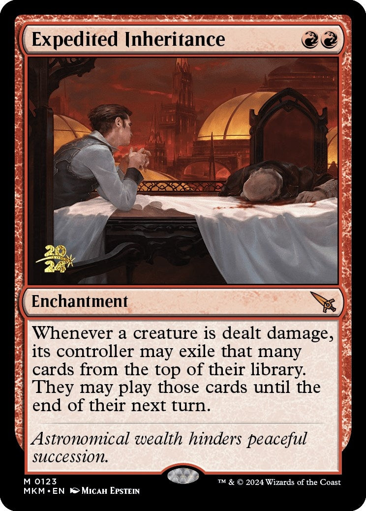 Image for Expedited Inheritance (123) (Prerelease Cards) - Magic: The Gathering