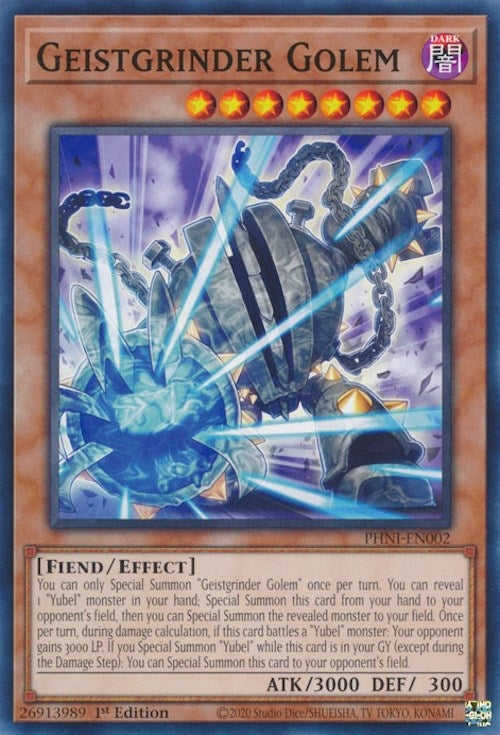 Image for Geistgrinder Golem (PHNI-EN002) (PHNI) - YuGiOh