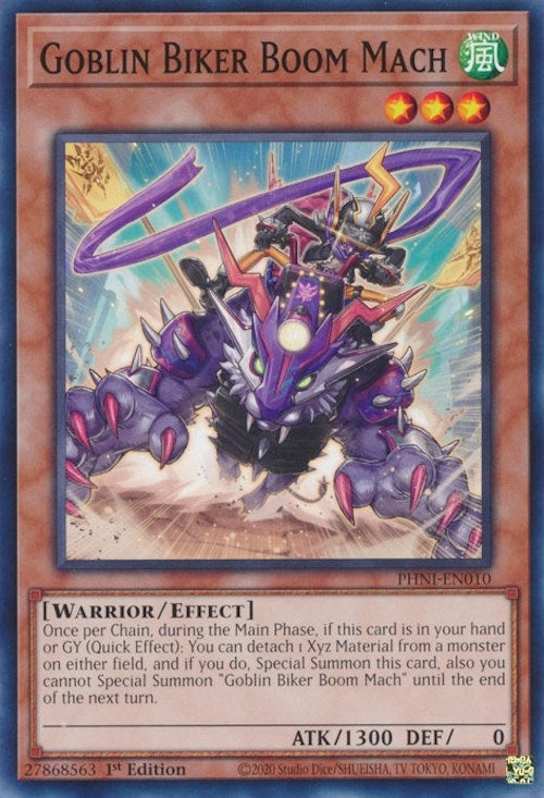 Image for Goblin Biker Boom Mach (PHNI-EN010) (PHNI) - YuGiOh