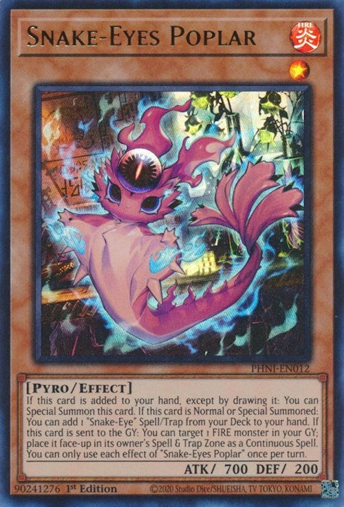 Image for Snake-Eyes Poplar (PHNI-EN012) (PHNI) - YuGiOh