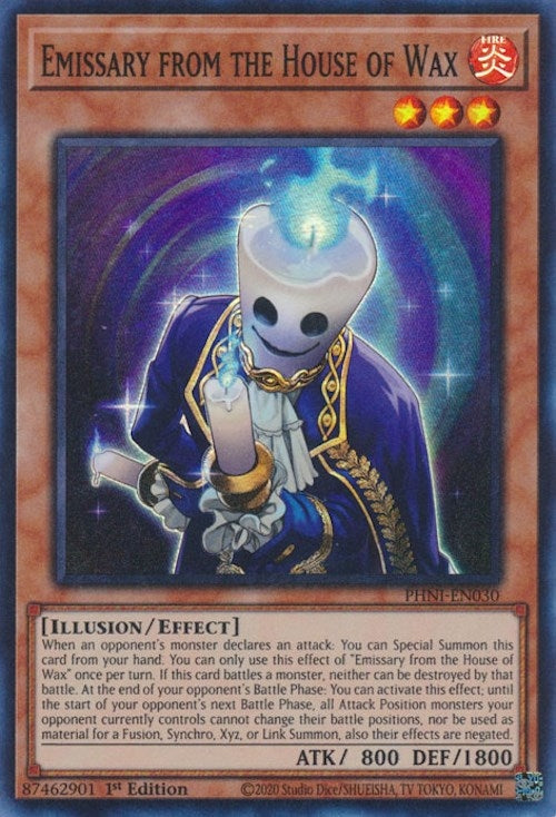 Image for Emissary from the House of Wax (PHNI-EN030) (PHNI) - YuGiOh