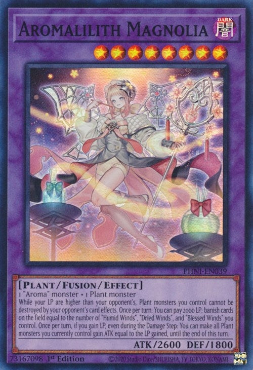 Image for Aromalilith Magnolia (PHNI-EN039) (PHNI) - YuGiOh