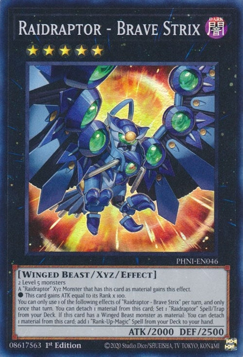 Image for Raidraptor - Brave Strix (PHNI-EN046) (PHNI) - YuGiOh