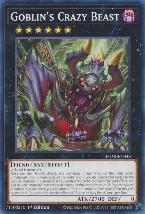 Image for Goblin's Crazy Beast (PHNI-EN048) (PHNI) - YuGiOh
