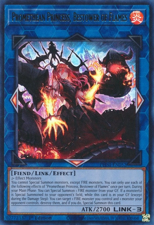 Image for Promethean Princess, Bestower of Flames (PHNI-EN052) (PHNI) - YuGiOh