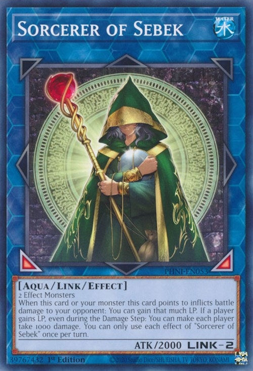 Image for Sorcerer of Sebek (PHNI-EN053) (PHNI) - YuGiOh