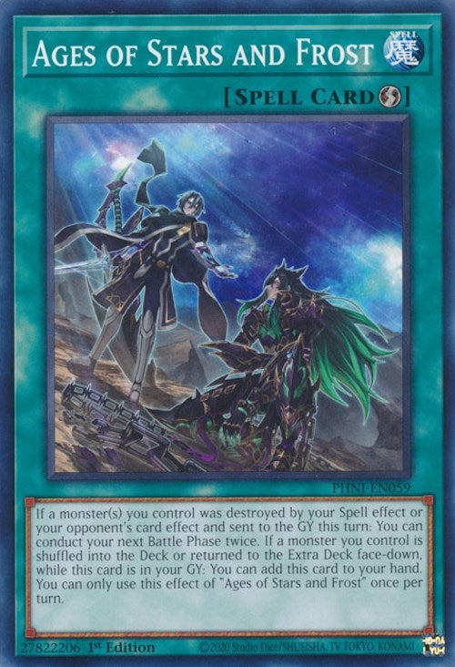 Image for Ages of Stars and Frost (PHNI-EN059) (PHNI) - YuGiOh