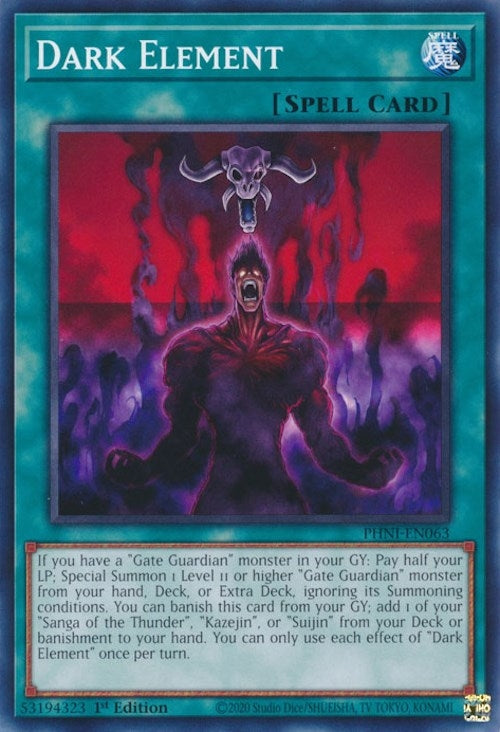 Image for Dark Element (PHNI-EN063) (PHNI) - YuGiOh